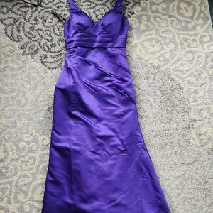Bill Levkoff Regal Purple Prom Bridesmaid Dress Size 8